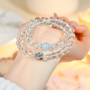 Natural Rock Quartz Bracelet