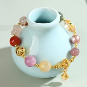 Natural Various Quartz Bracelet