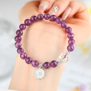 Natural Amethyst Bracelet