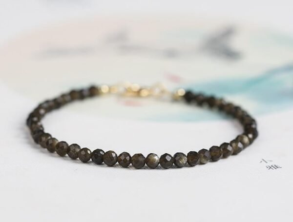 Natural Obsidian Bracelet