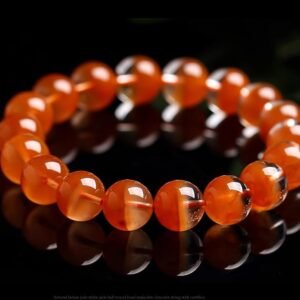 Natural Red Phantom Quartz Bracelet